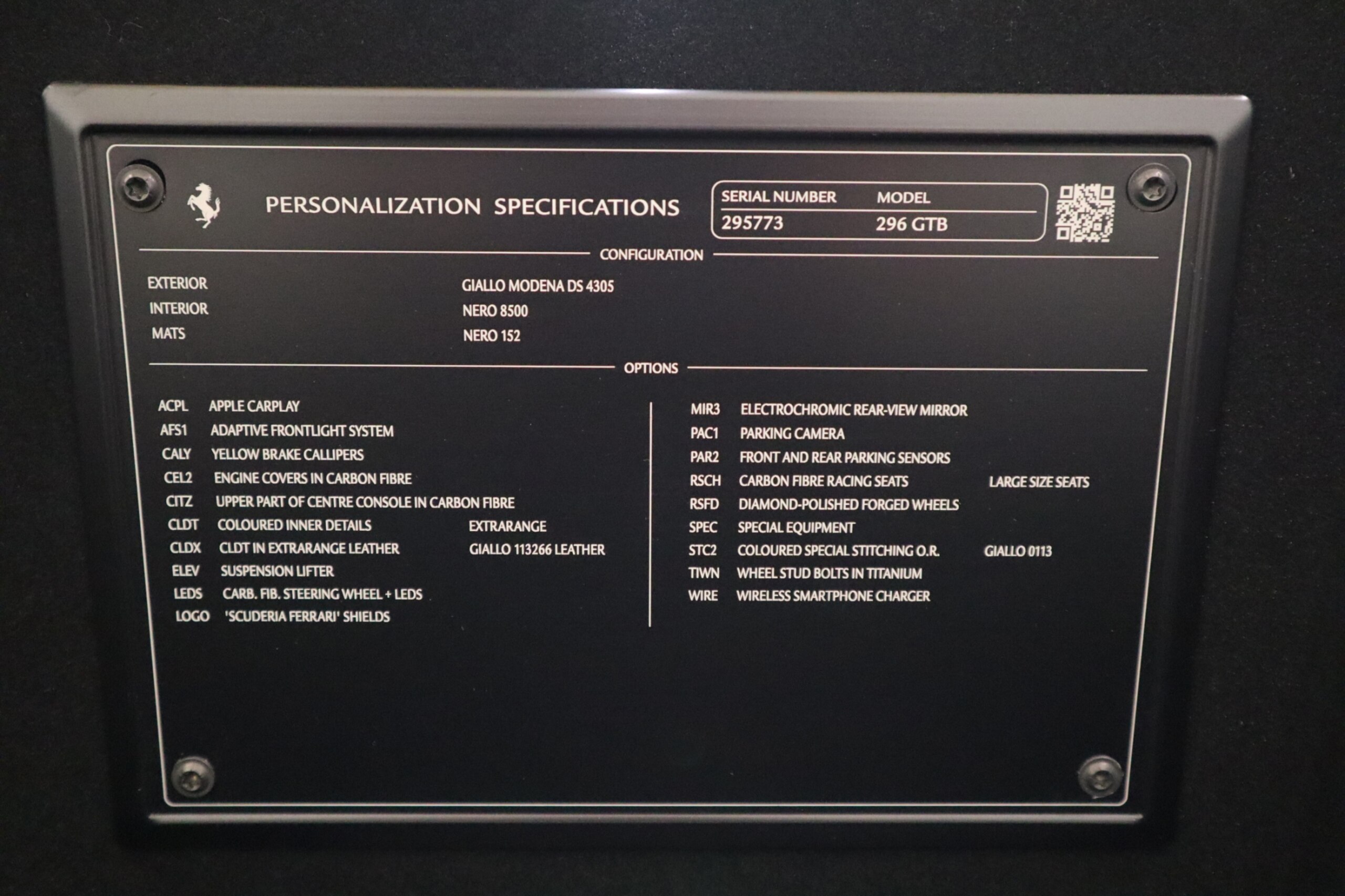 Ferrari 296GTB (photo: 20)