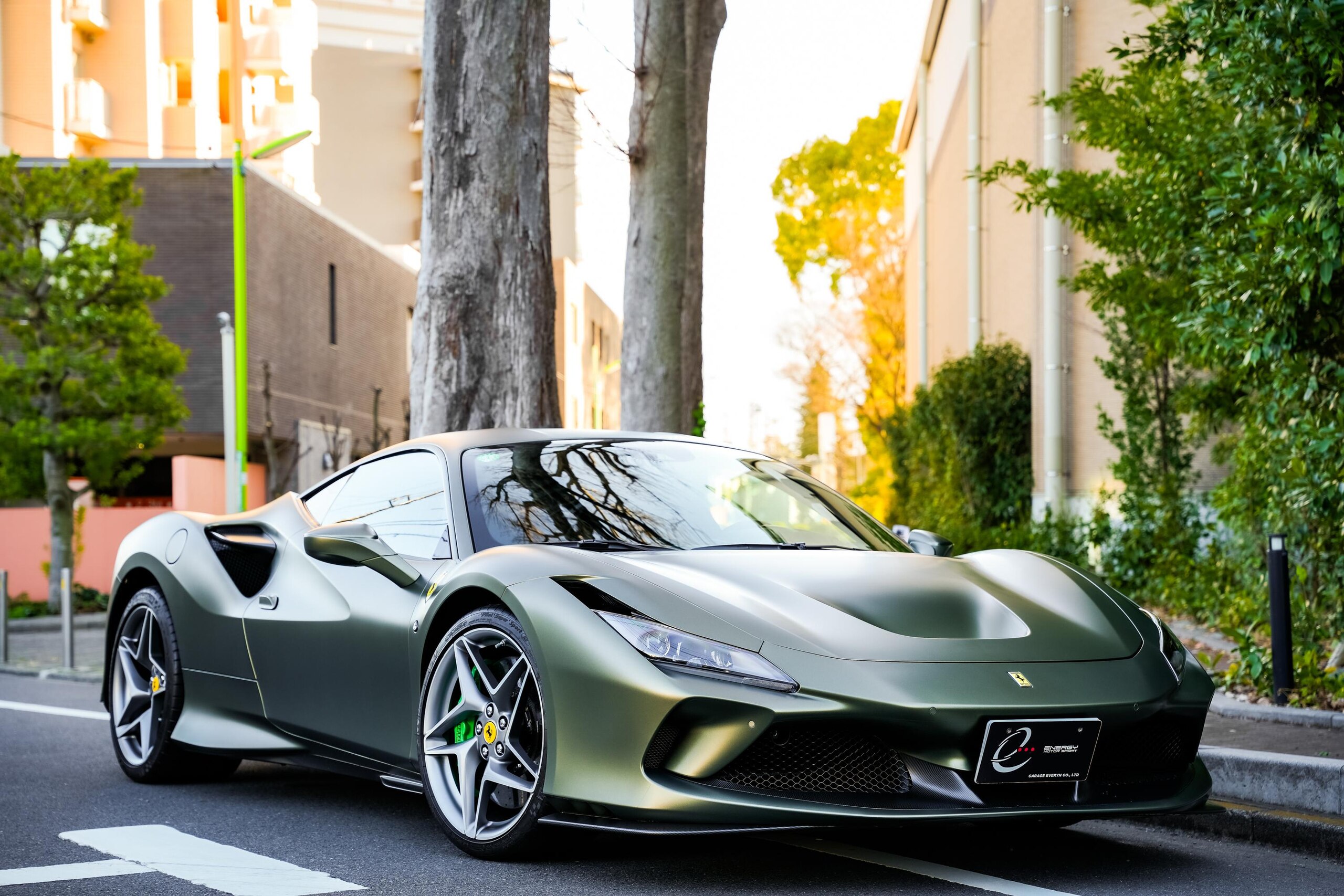 Ferrari F8 Tributo 2021 for sale from Japan