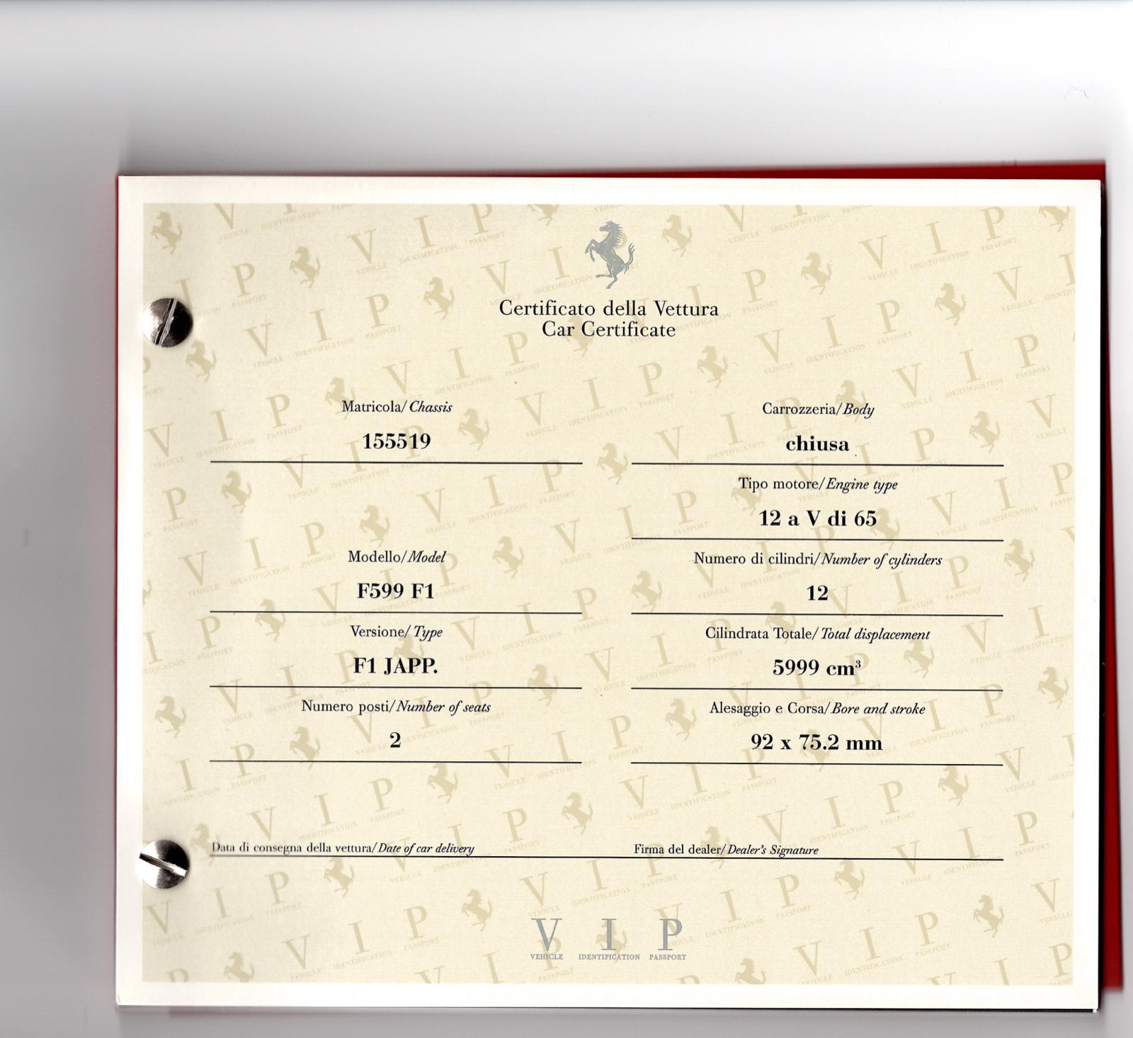 Ferrari 599 GTB Fiorano (photo: 4)