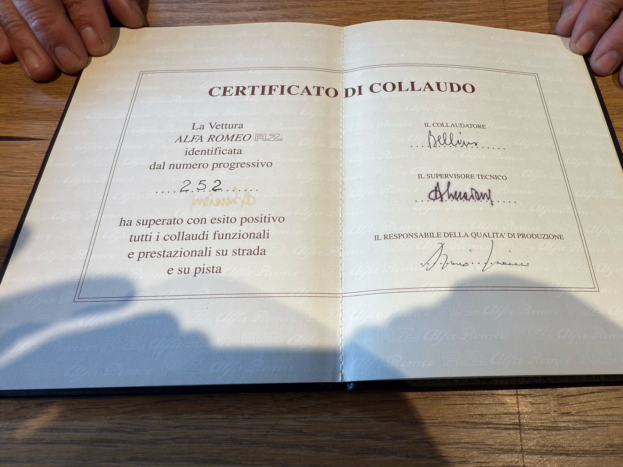 Alfa Romeo RZ Limited Edition (photo: 15)